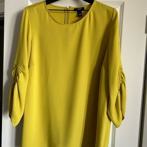 Alfani Woman Chartreuse Plus Blouse Size 2X